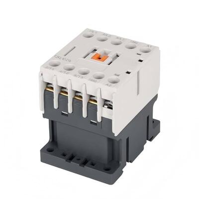 Industrial 6A 24V 48V 110V 220V 50/60Hz DIN Rail Magnetic AC Contactors in 3 Phase