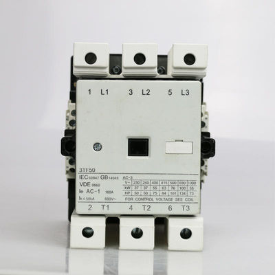 2NO 2NC TF50 100A 3 Tiang AC Kontaktor Listrik 220V 380V 110V