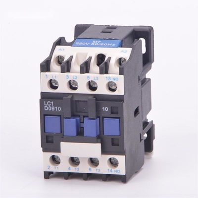 40A AC Electric Contactor dengan DIN Rail Mounting Type untuk 50/60Hz Frequency Rating