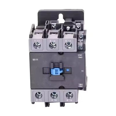 3 Pole 125A AC Contactor Dengan 3 Kontak Bantuan IP20 Rated Screw Atau DIN Rail Mount