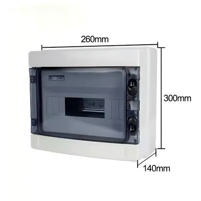 Kotak distribusi daya panel terbuka Listrik di luar ruangan IP65 Waterproof HA12