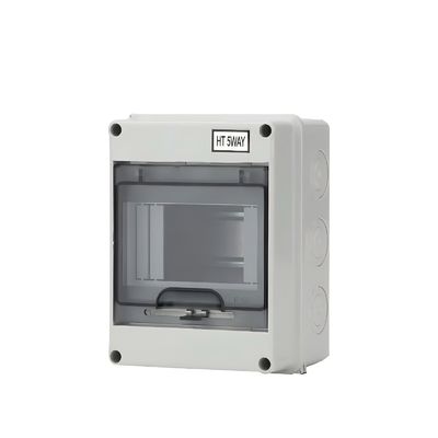IP65 5 Way ABS + PC Kotak Distribusi Listrik Kotak Kawat Gabungan Waterproof