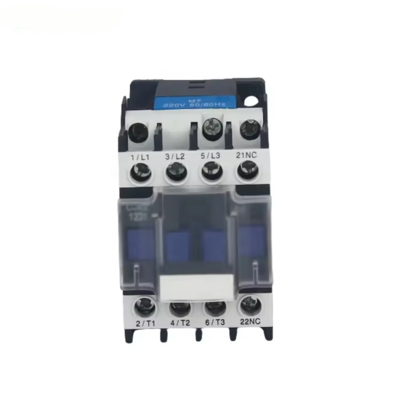 Kontaktor AC Daya CJX2-12 12A 1NC 220VAC 3 Kutub Kontrol Motor 9A-95A