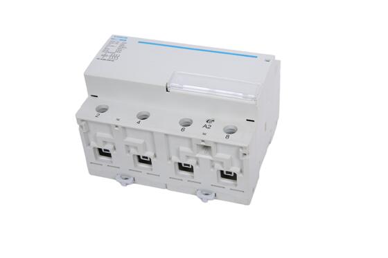 1NO 1NC 50 60Hz Frekuensi 24V Titik Perak Kontaktor Listrik AC 2NO