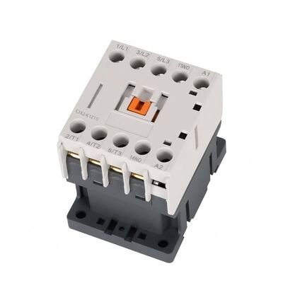 Seri K 12A 3 kutub 5.5KW AC Mini Kontaktor 1NO / 1NC Aux Motor Control Kontaktor