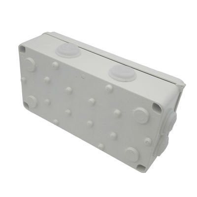 Kotak Listrik ABS Putih IP65 Kandang Tahan Air 85 * 85 * 50mm