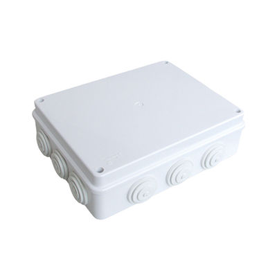 Kotak Listrik ABS Putih IP65 Kandang Tahan Air 85 * 85 * 50mm