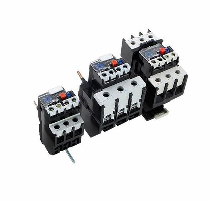 Frekuensi 50hz 60hz Motor Thermal Overload Relay Tripping Level 25A